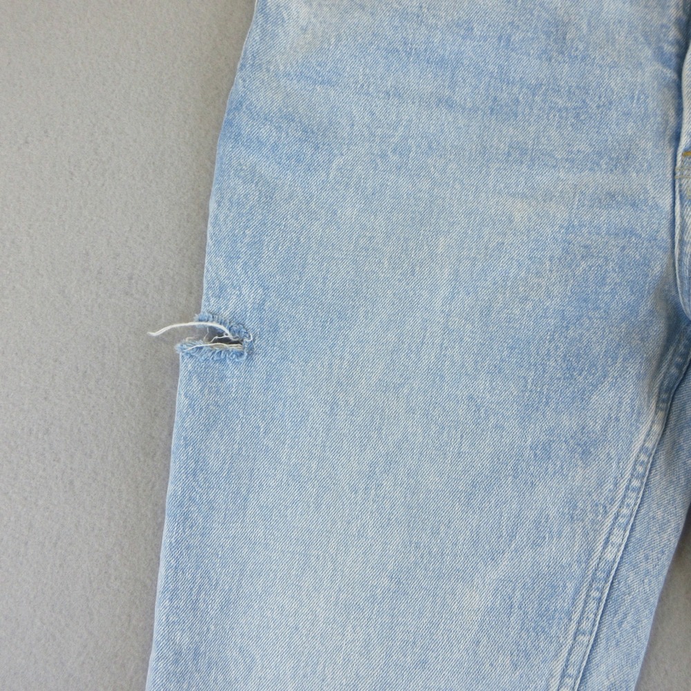 Abercrombie & Fitch Jeans Women 26/2S The Dad High Rise Light Blue Distressed - Picture 13 of 15